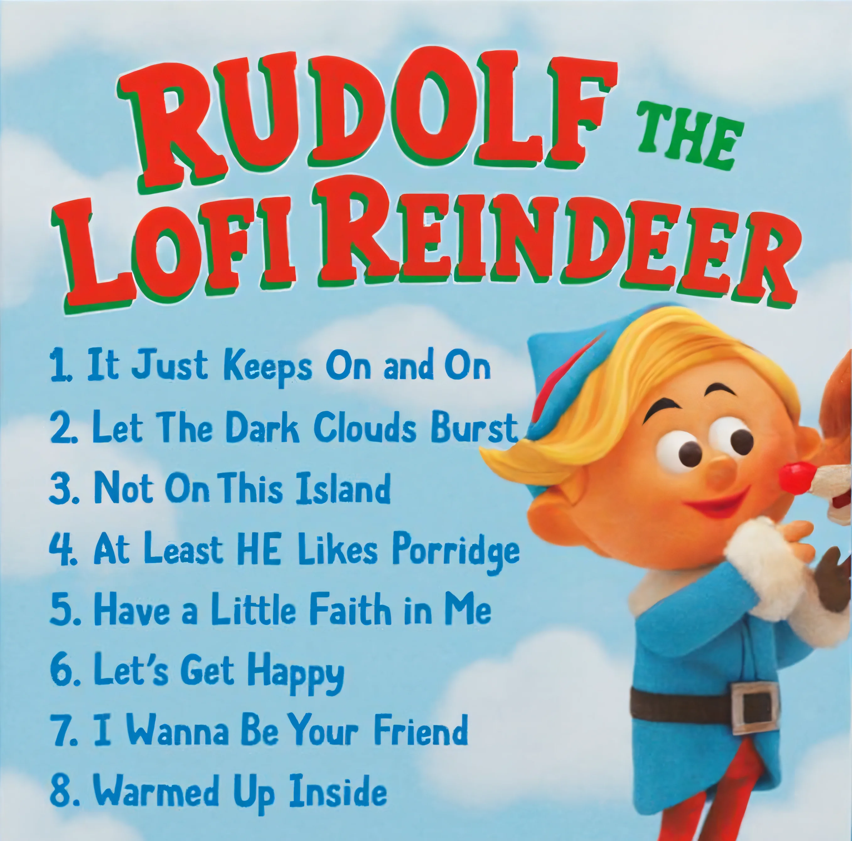 Rudolf The LOFI Reindeer - Back